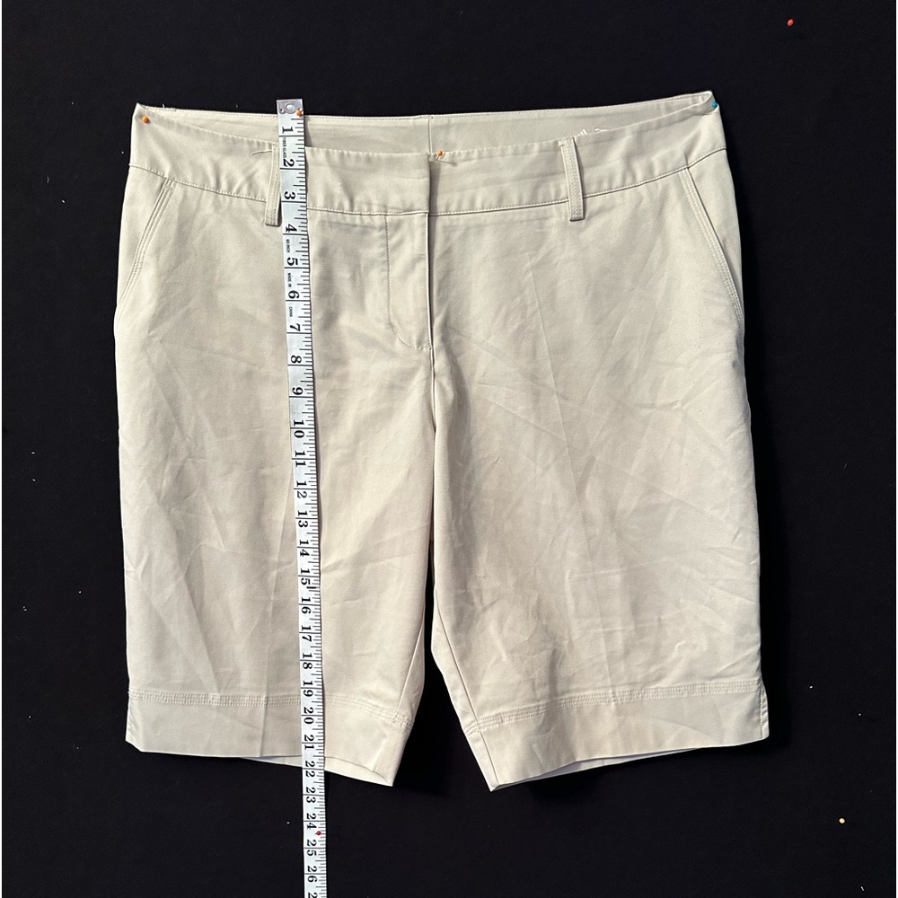 Adidas ClimaLite Women’s Size 14 Khaki Bermuda Shorts
